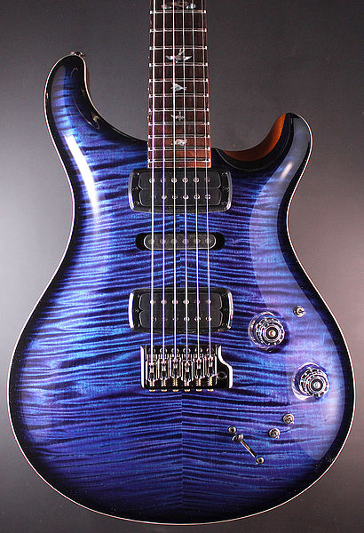 Private Stock Modern Eagle V #8222 in Aqua Violet Smoked Burst