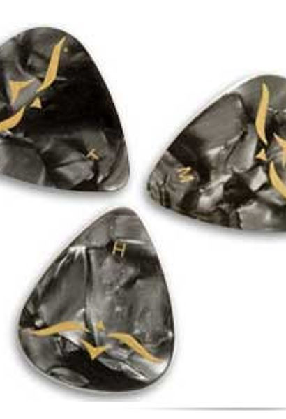 Black Pearloid Pick (Thin)